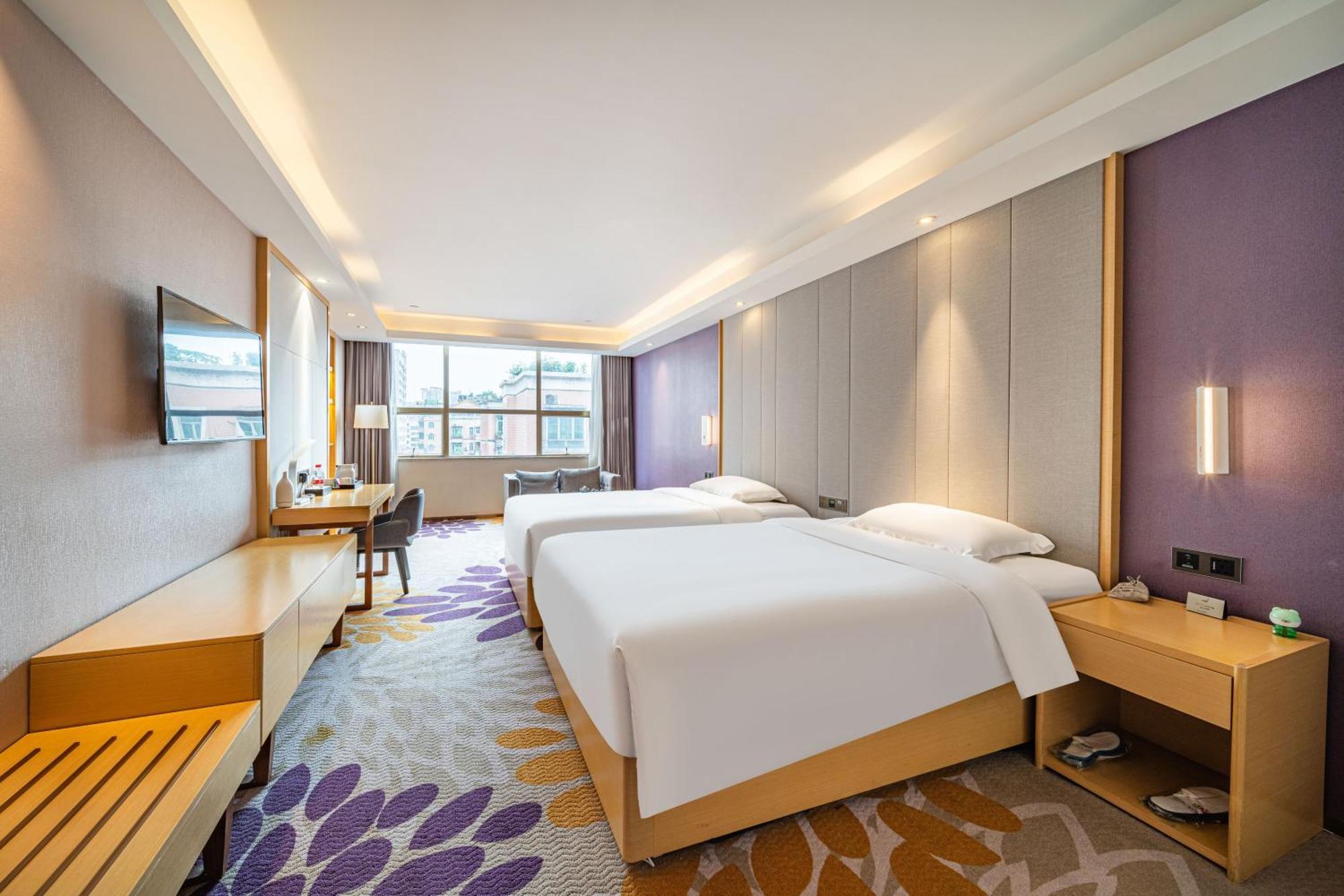 Echarm International Hotel Guangzhou Baiyun International Airport Huadu Plaza Branch - Free Deliver Service To Guangzhou Baiyun International Airport & Free Deliver Service To Canton Fair Complex During Canton Fair Period Exterior foto