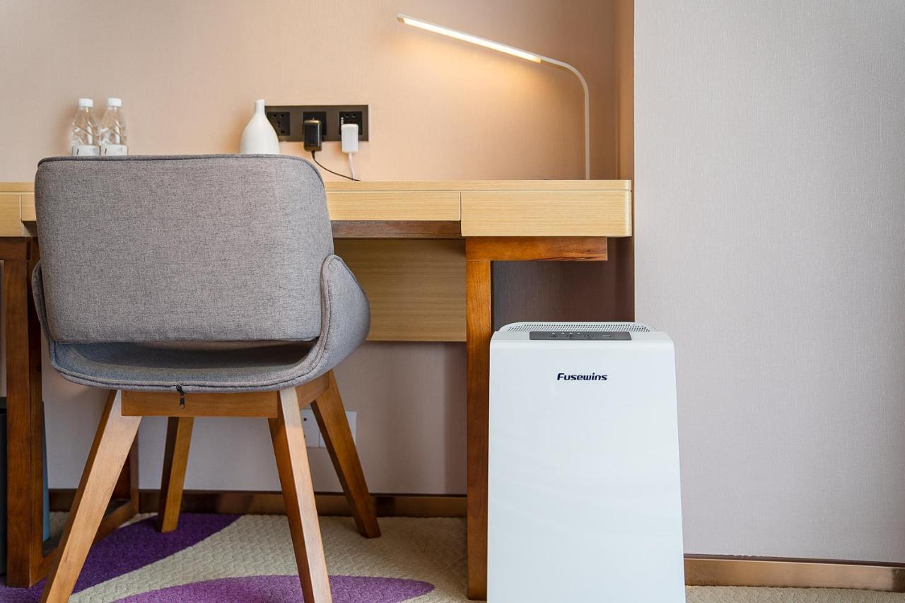 Echarm International Hotel Guangzhou Baiyun International Airport Huadu Plaza Branch - Free Deliver Service To Guangzhou Baiyun International Airport & Free Deliver Service To Canton Fair Complex During Canton Fair Period Exterior foto
